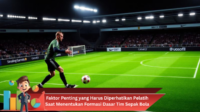 Faktor Penting yang Harus Diperhatikan Pelatih Saat Menentukan Formasi Dasar Tim Sepak Bola
