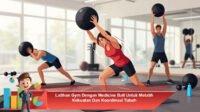 Latihan-Gym-Dengan-Medicine-Ball-Untuk-Melatih-Kekuatan-Dan-Koordinasi-Tubuh