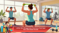 Latihan-Gym-Menggunakan-Resistance-Band-Agar-Otot-Lebih-Efektif-Terlatih